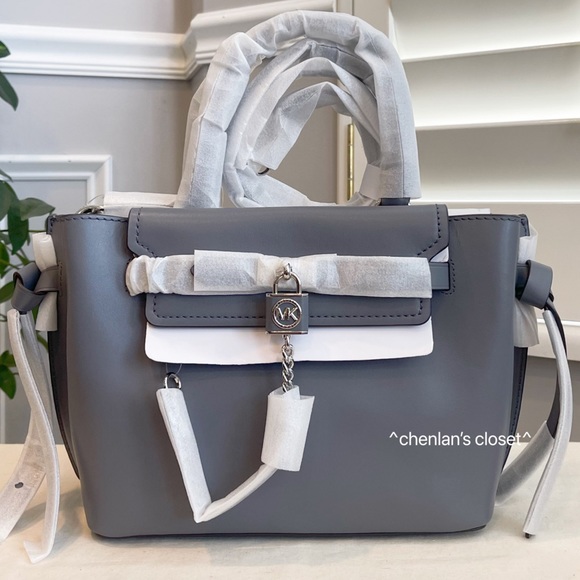 🔥NeW! Michael Kors Hamilton Legacy Small Belted Satchel And Wallet - Picture 2 of 12